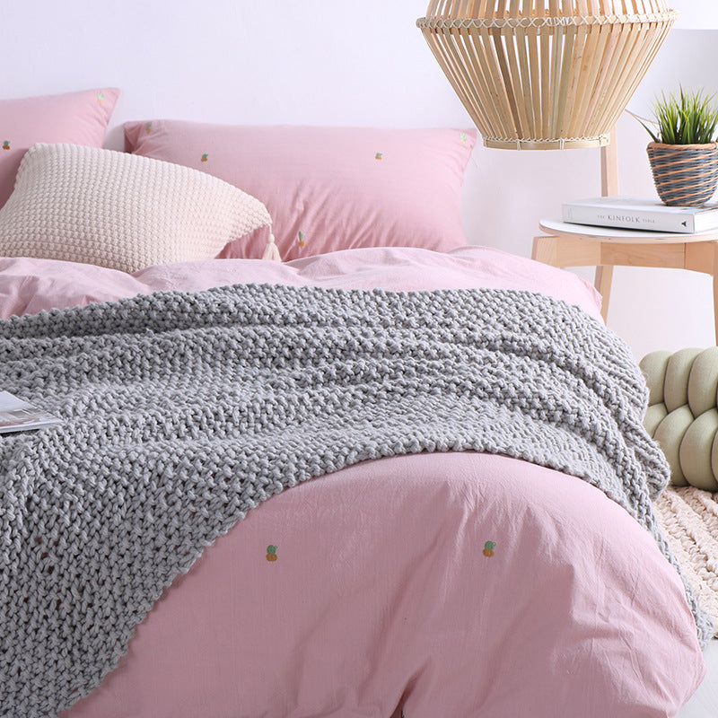 Cozy Handmade Shaggy Blanket